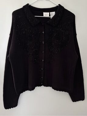 VTG Embroidered Cardigan